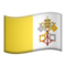 Vatican City emoji on Apple